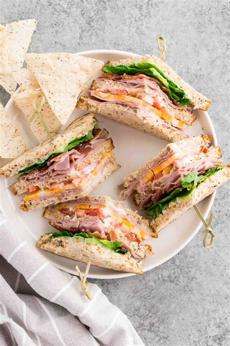 easy healthy sandwiches for lunch